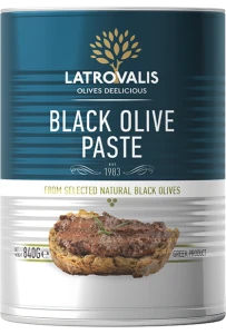 Pasta z czarnych oliwek 840g