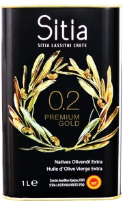 SITIA 0.2 Premium Gold Oliwa z oliwek 1L