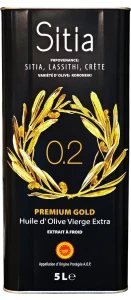 SITIA 0.2 Premium Gold Oliwa z oliwek 5L