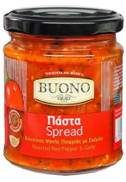 Pasta z pieczonej papryki z czosnkiem 200g